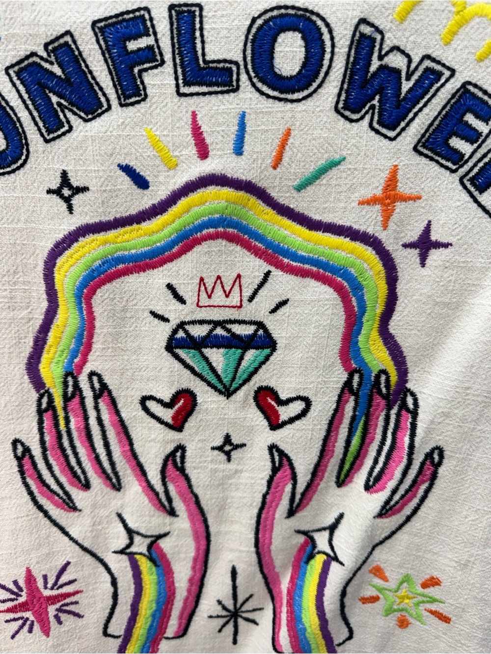 ME369 Freya Enlightenment Embroidered Linen Blazer Jacket XS - Picture 11 of 15